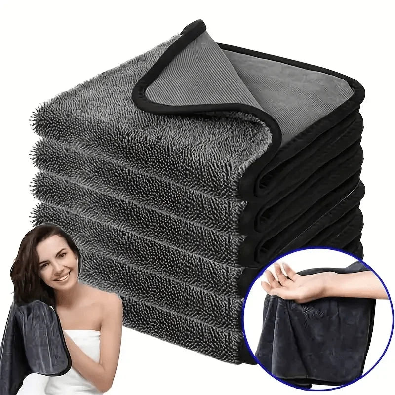 6PCS Magic Microfiber Cleaning Cloth, Super Soft and Highly Absorbent - Scratch Free, Suitable for Kitchens, Bathrooms, Faucets Oasis Select 6PCS