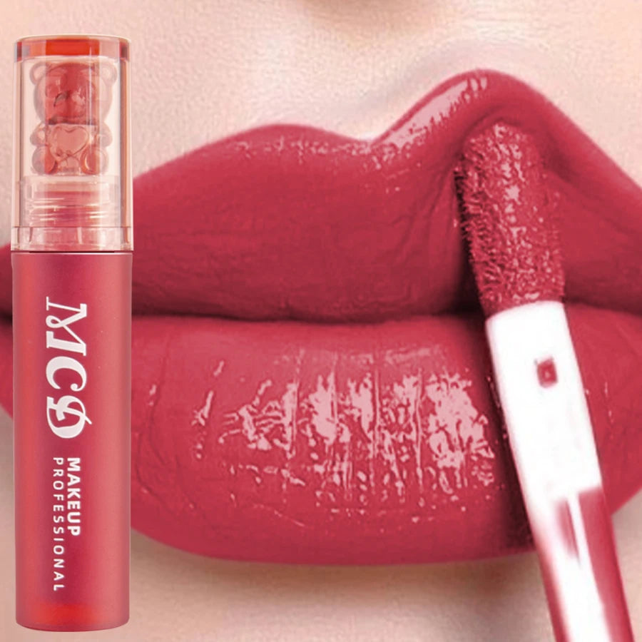 MCD 12-Color Lip Gloss Set – Matte Velvet Liquid Lipstick