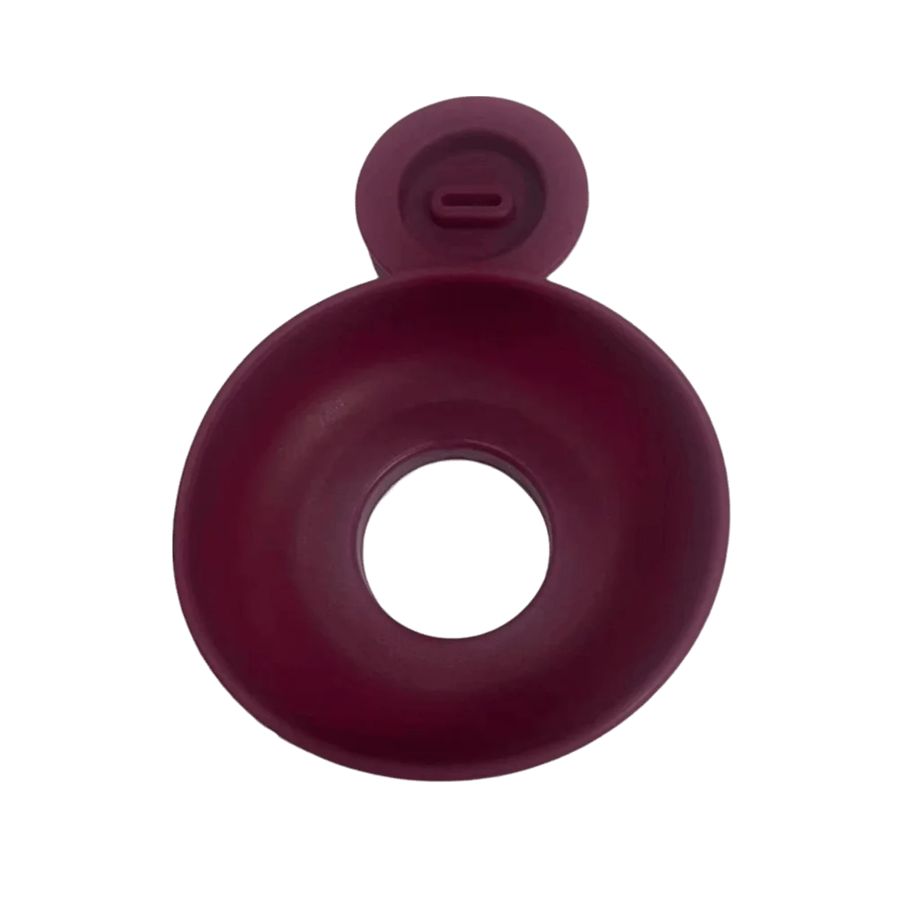 Portable Silicone Anti-Drip Ice Cream Holder Anti-Flow Mess Free Ice Cream Protector Drip Proof Ice Cream Tray Ice Lolly Oasis Select Purple