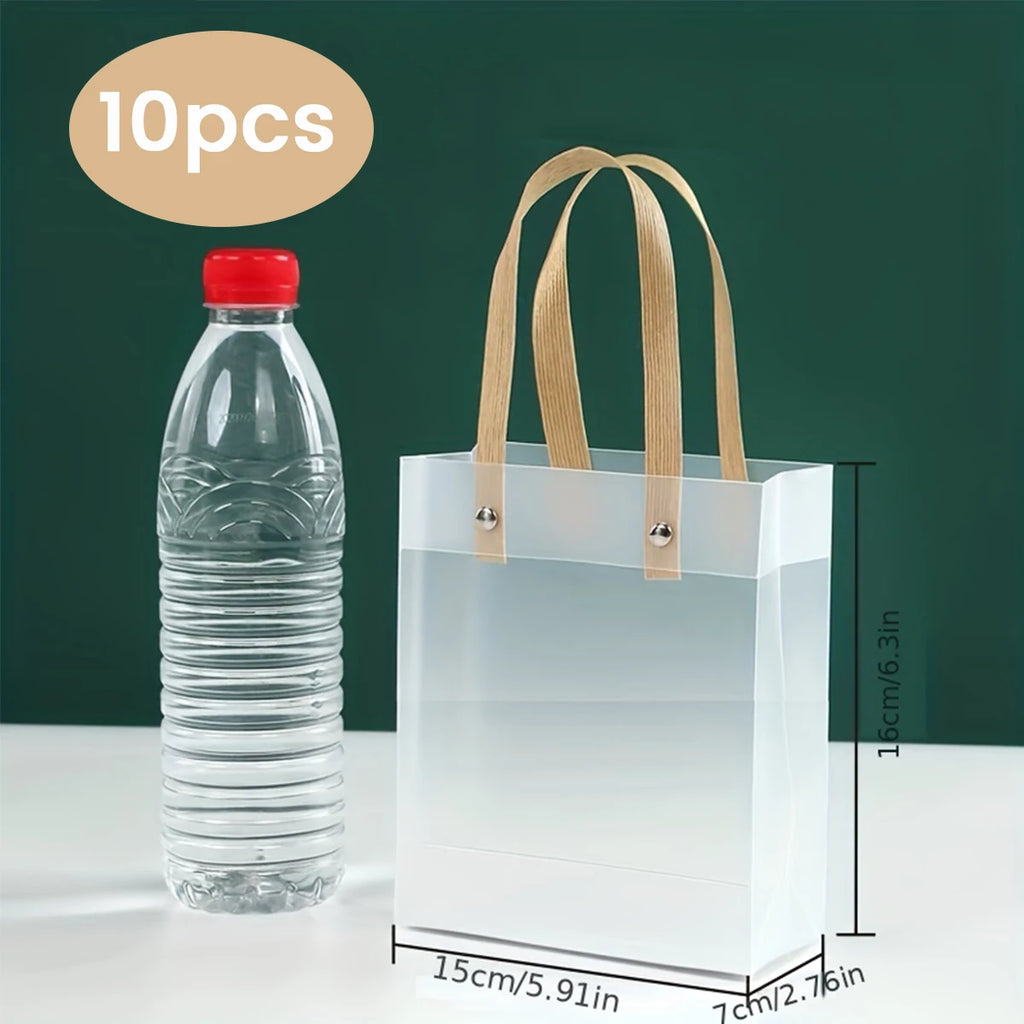 20pcs tote bag wedding party gift souvenir, 6.3x5.9in, christmas haloween gift bag, craft, wedding, small business supplies Oasis Select 10pcs 6.3x5.9in Other