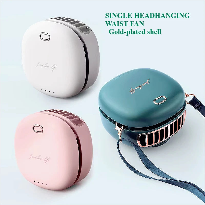 URGGU Bladeless Neck Fan – USB Portable 3-Speed Hands-Free