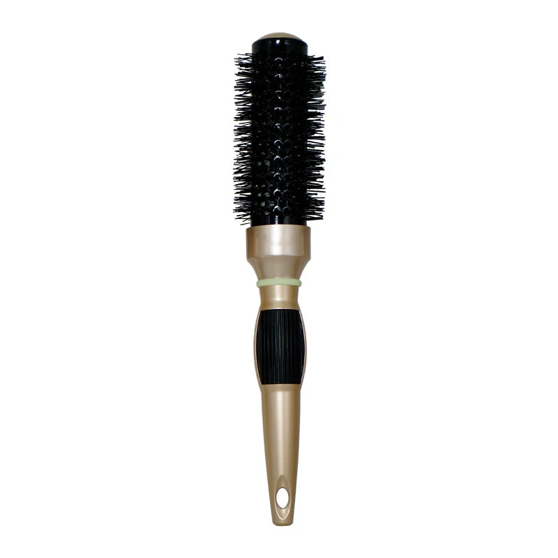 Thermal Round Barrel Hair Brush – Nylon Salon Styling Comb Round Barrel Hair Brush Oasis Select LG05-25