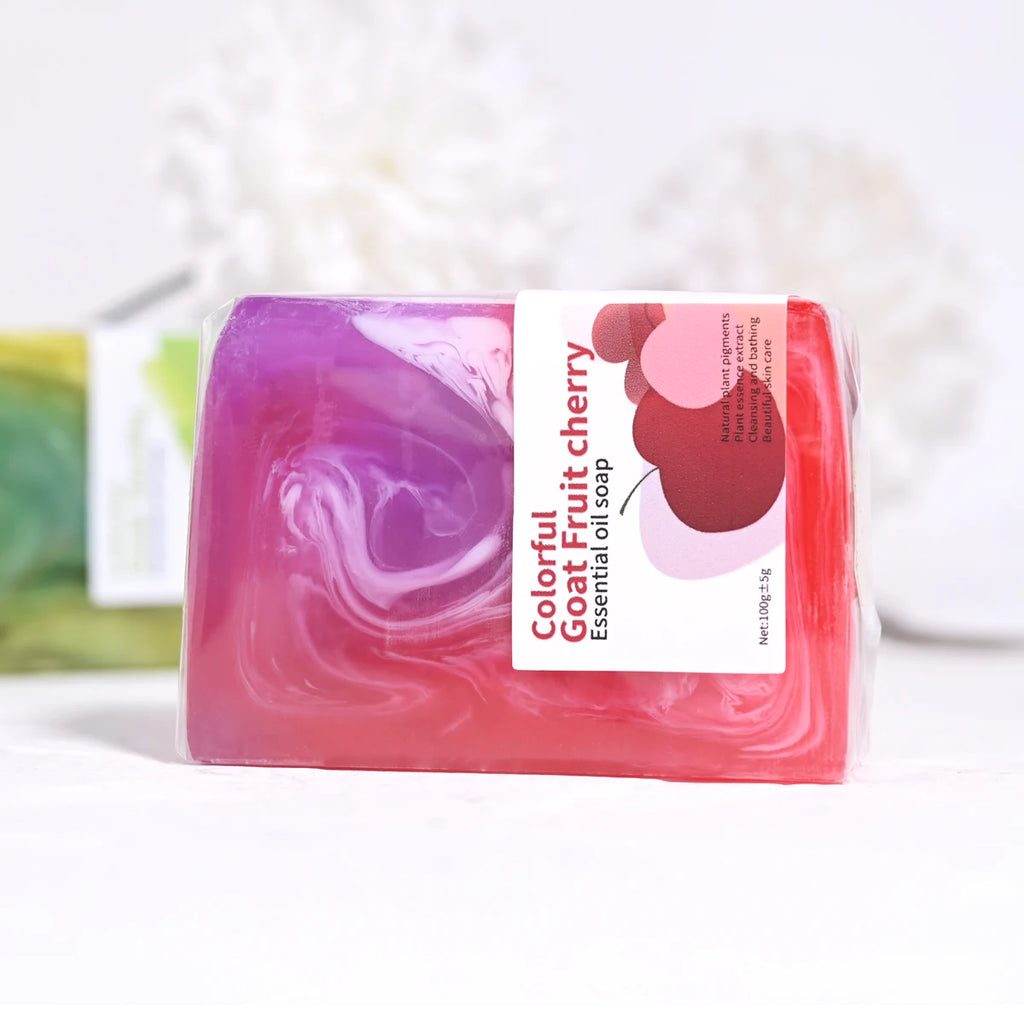 Cherry Organic Handmade Soap – Moisturizing & Brightening Bar