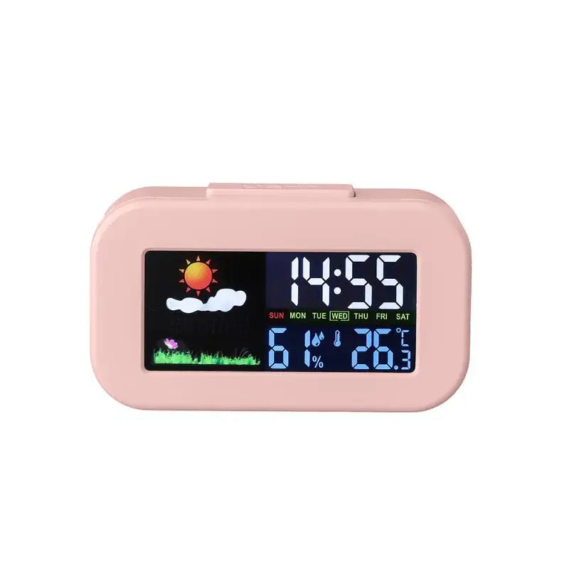 Weather Station Clock – Color Display, Temp & Humidity Monitor
