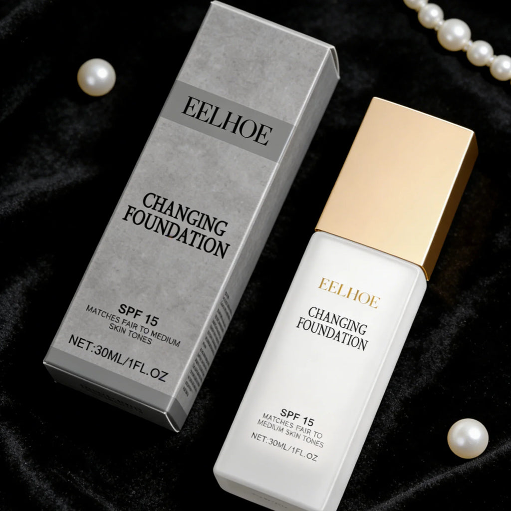 Eelhoe Color-Adapting Foundation – Full Coverage & SPF 30ml Color-Adapting Foundation Oasis Select
