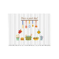 No-Drill Kitchen Cabinet Curtain – Dust & Oil Fume Cover