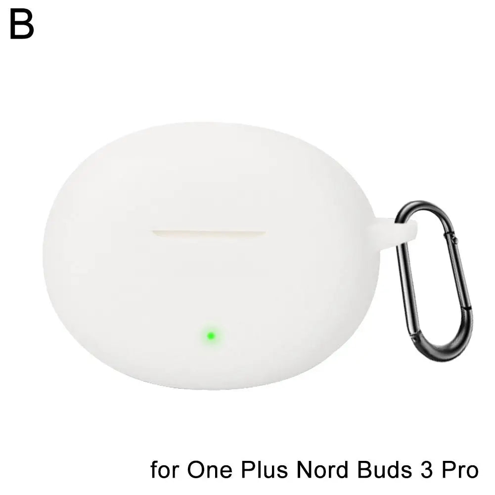 OnePlus Nord Buds 3 Pro Silicone Case Cover + Carabiner