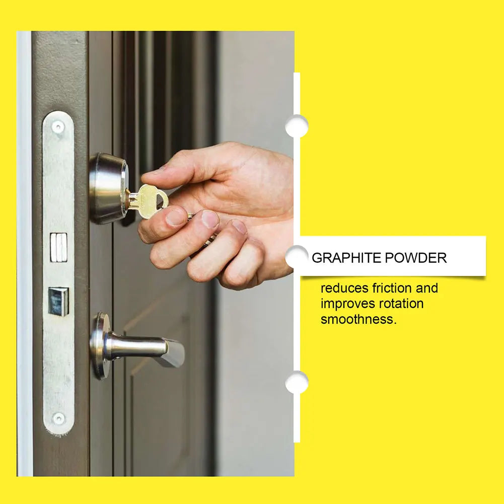 Graphite Dry Lubricant Powder for Lock Cylinders – 60ml | Vecligt