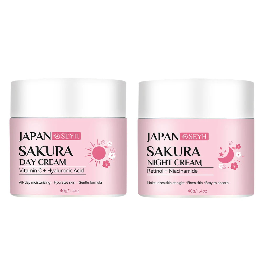 Day Night Repair Cream Rich in Retinol 20% Vitamin C 5% Niacinamide Hydrating Tightening Moisturizing Anti-Aging Skincare Set Su Oasis Select 40g-40g