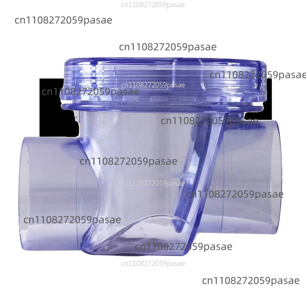 50mm Flap UPVC Transparent Check Valve Drainpipe Non-return Flap Valve Check Valve Combination Sets Kitchen Sewer Deodorizationm Oasis Select
