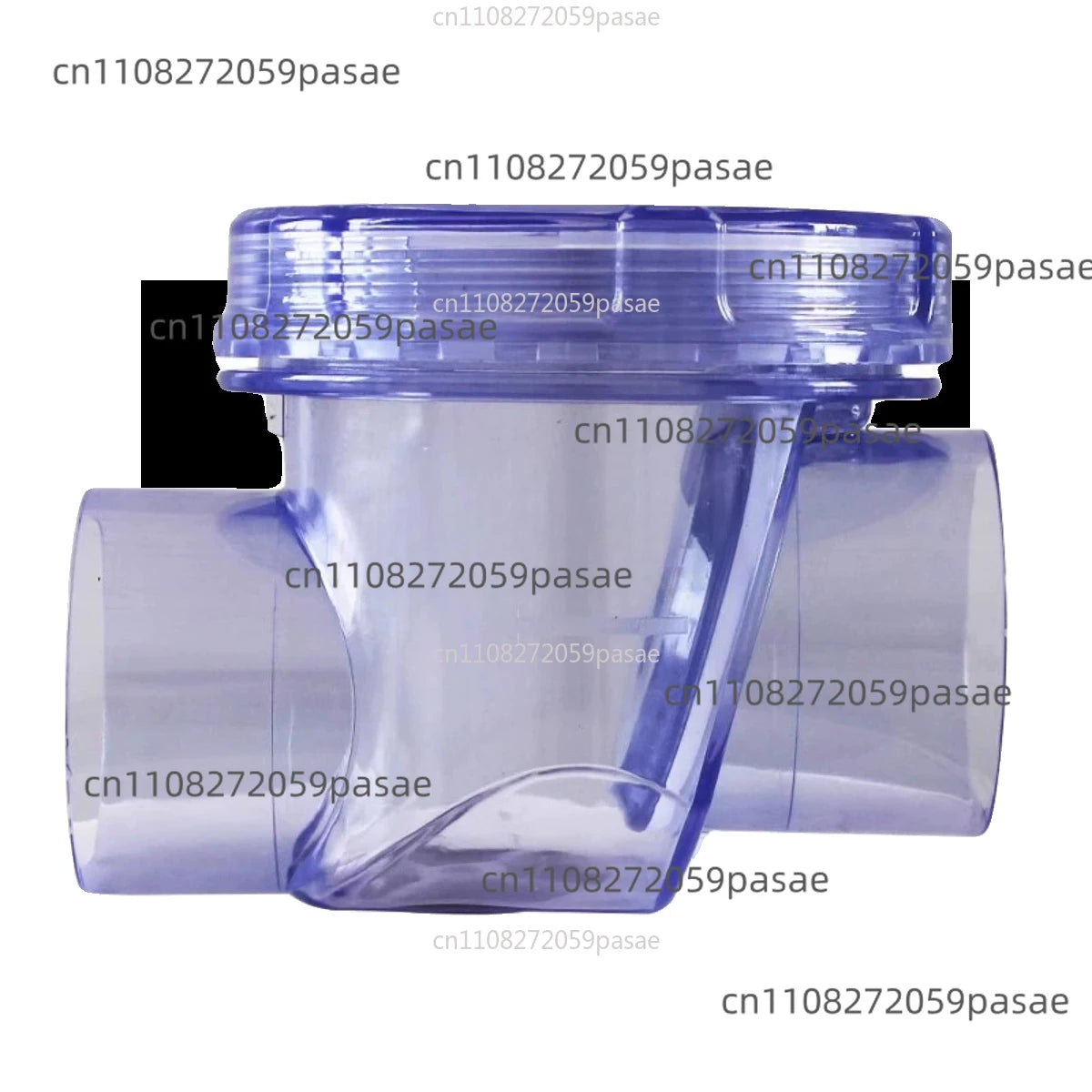 50mm Flap UPVC Transparent Check Valve Drainpipe Non-return Flap Valve Check Valve Combination Sets Kitchen Sewer Deodorizationm Oasis Select