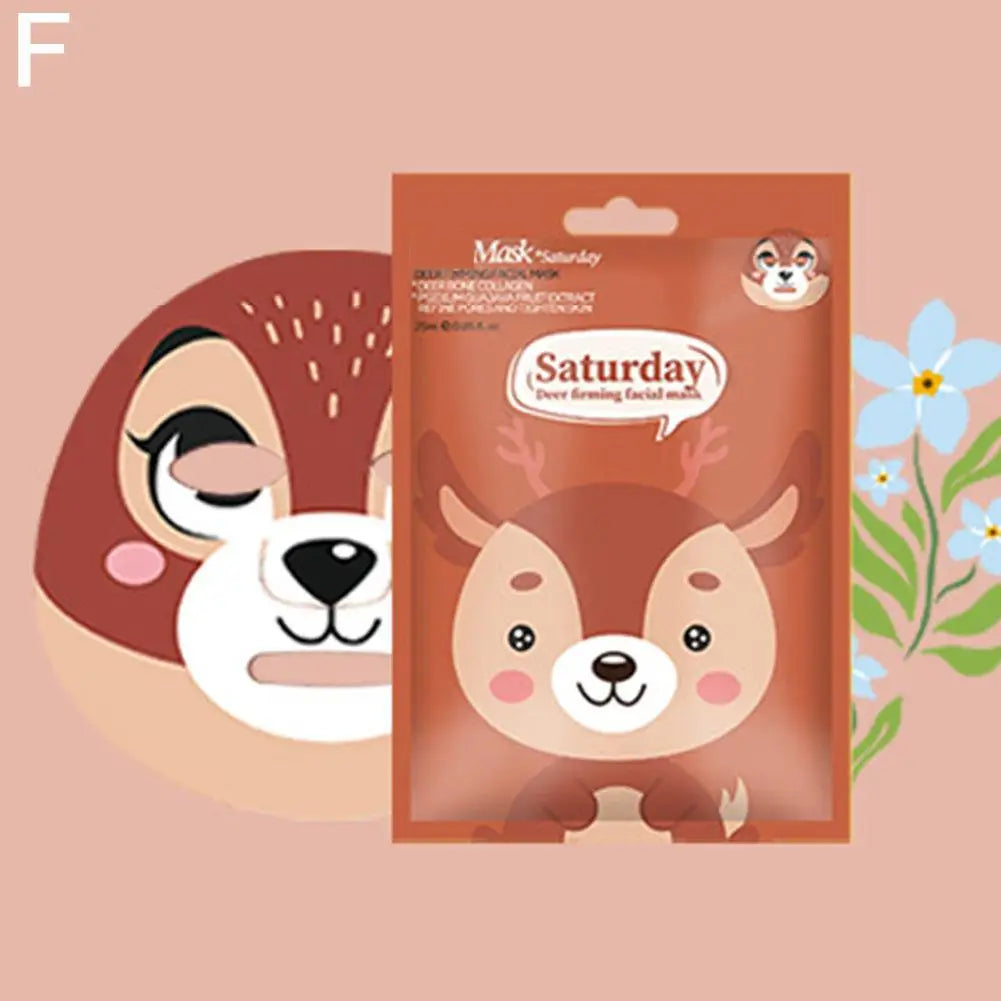 Animal Print Sheet Mask – Collagen & Hyaluronic Acid Hydration Hydrating Sheet Mask Oasis Select F CN