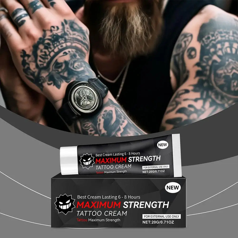 Aloe Vera Infused Tattoo Repair Cream Relieves Post Tattoo Skin Discomfort Deeply Moisturizes And Prevents Color Loss Oasis Select
