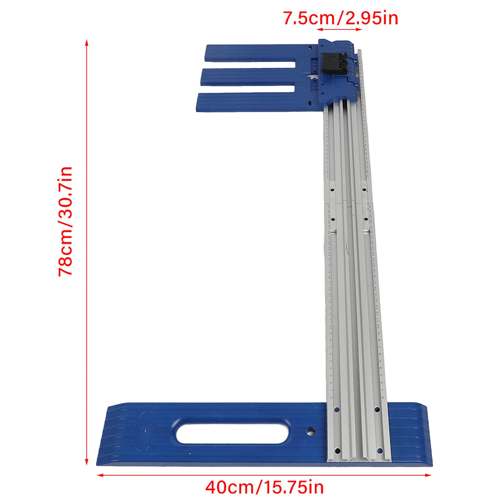 Woodworking Cutter Rail Woodworking Cutter Rail Multifunctional Aluminum Alloy Circular Saw Track for Carpenter Oasis Select