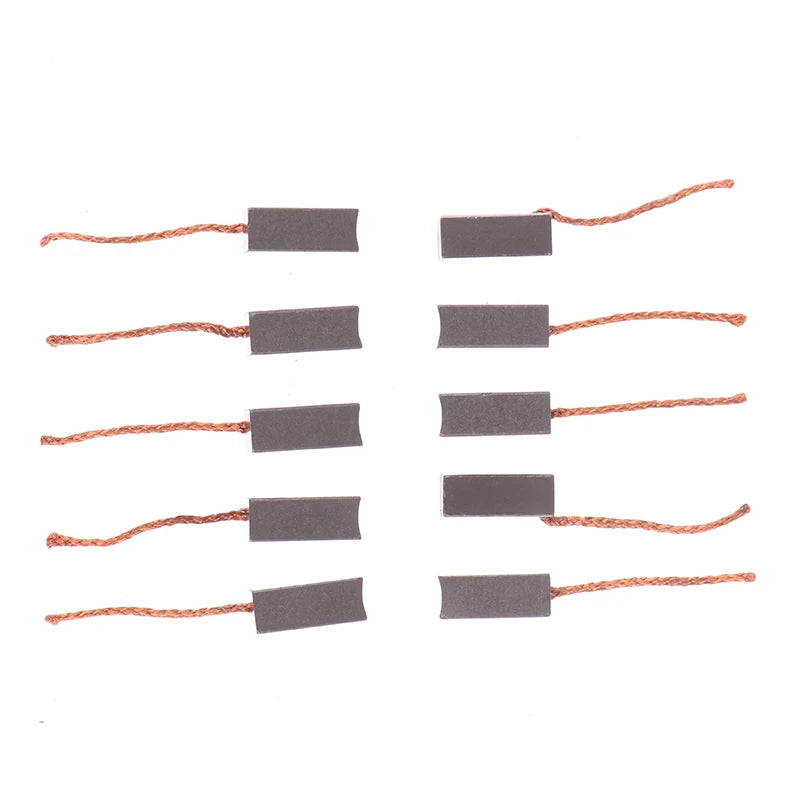 Hot Sale 10pcs 8*8*20mm Carbon Brush For Automobile Heater Blower Fan Air-blower Oasis Select