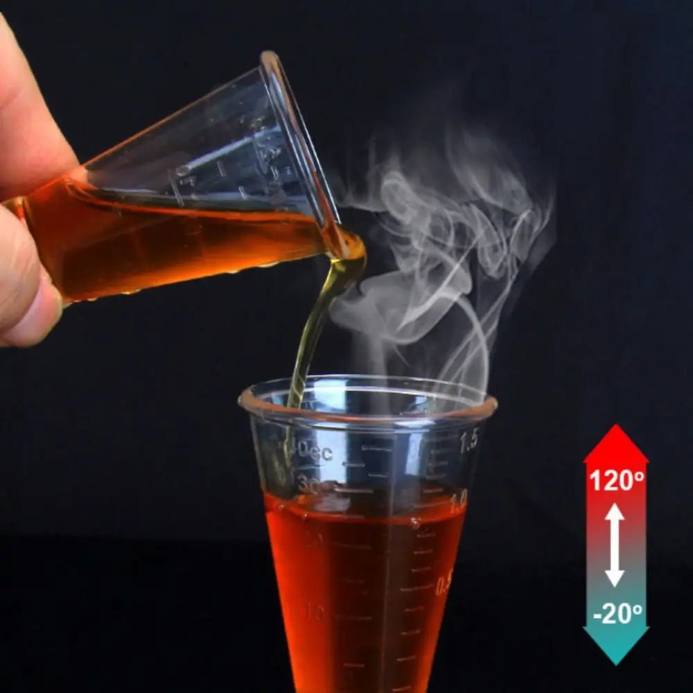 New PP Measure Cup 10/20cc Transparent Double Shot Kitchen Supplies 20/40cc Liquid Measuring Cup Oasis Select