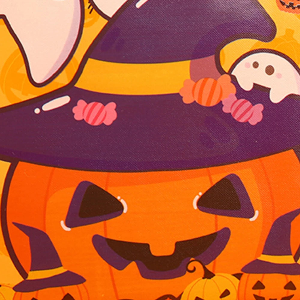 Halloween Trick or Treat Bag | Large Non-Woven Pumpkin Tote