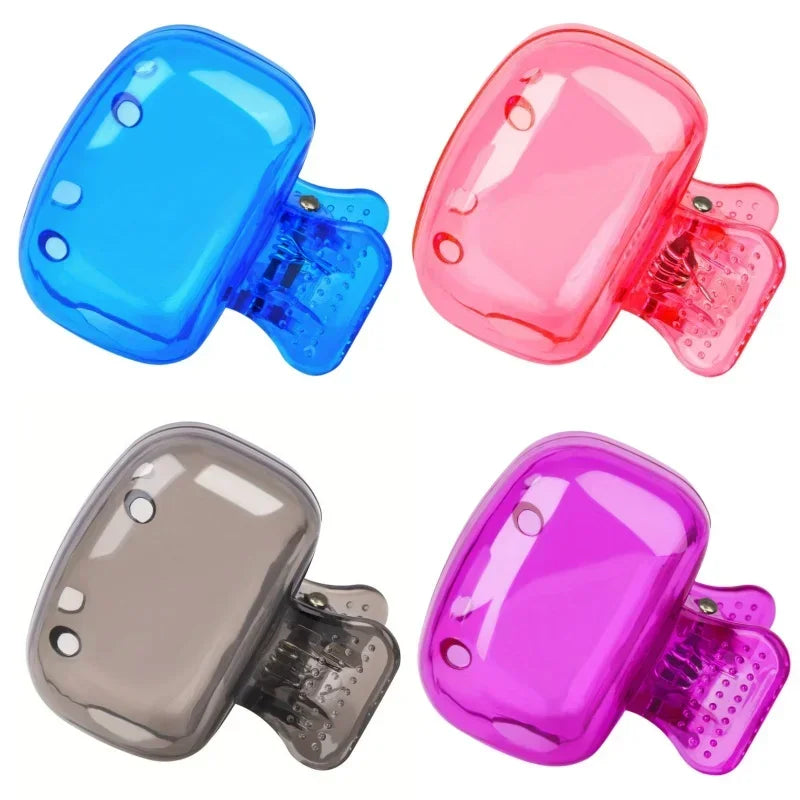 Toothbrush Covers Portable Toothbrush Protector Coverings Clips Tooth Brush Storage Head Cover Cap Tooth Brush Covers for Kids Oasis Select 4PCS Mixed Color B