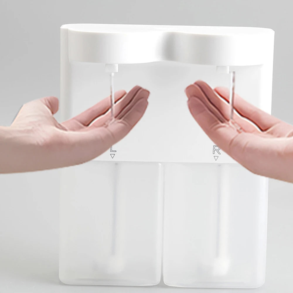 2-in-1 Touchless Foam & Liquid Soap Dispenser | Wall Mount