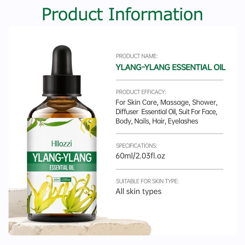 Ylang Ylang Essential Oil – Skin & Body Care | 30/60/100ml