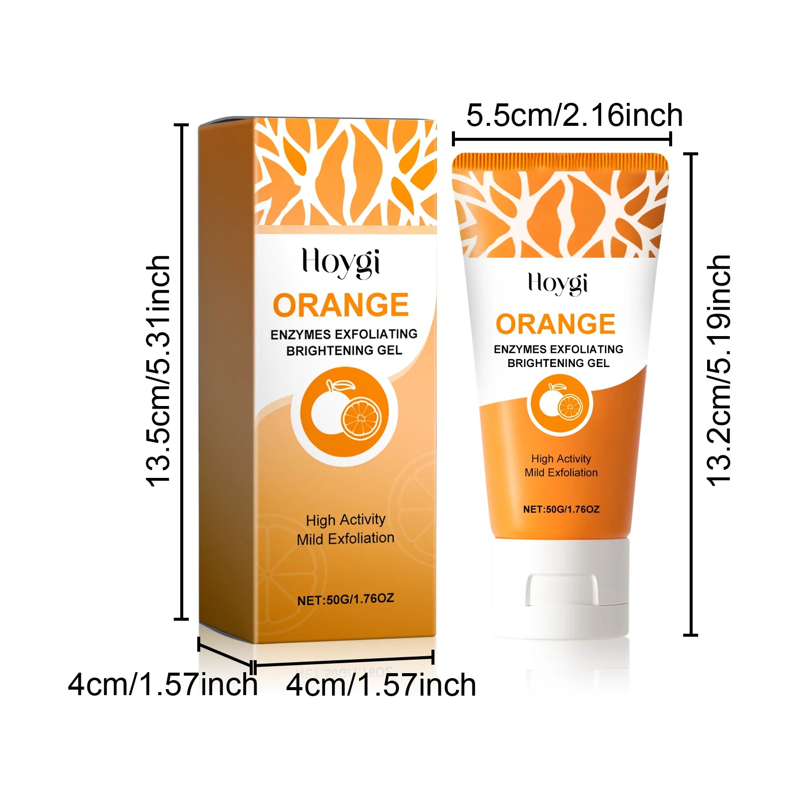 Enzymes Exfoliating Brightening Gel Salicylic Acid Blackhead Dead Skin Remover Cleansing Shrink Pores Brightening Delicate Skin Oasis Select 50g Boxed