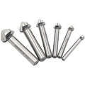 6pcs/set Box 6.3-20.5mm Chamfering End Mill Cutter 3 Flute Round shank 90 Degree HSS Countersink Deburring Tapered Drill Bit Oasis Select 6Pcs
