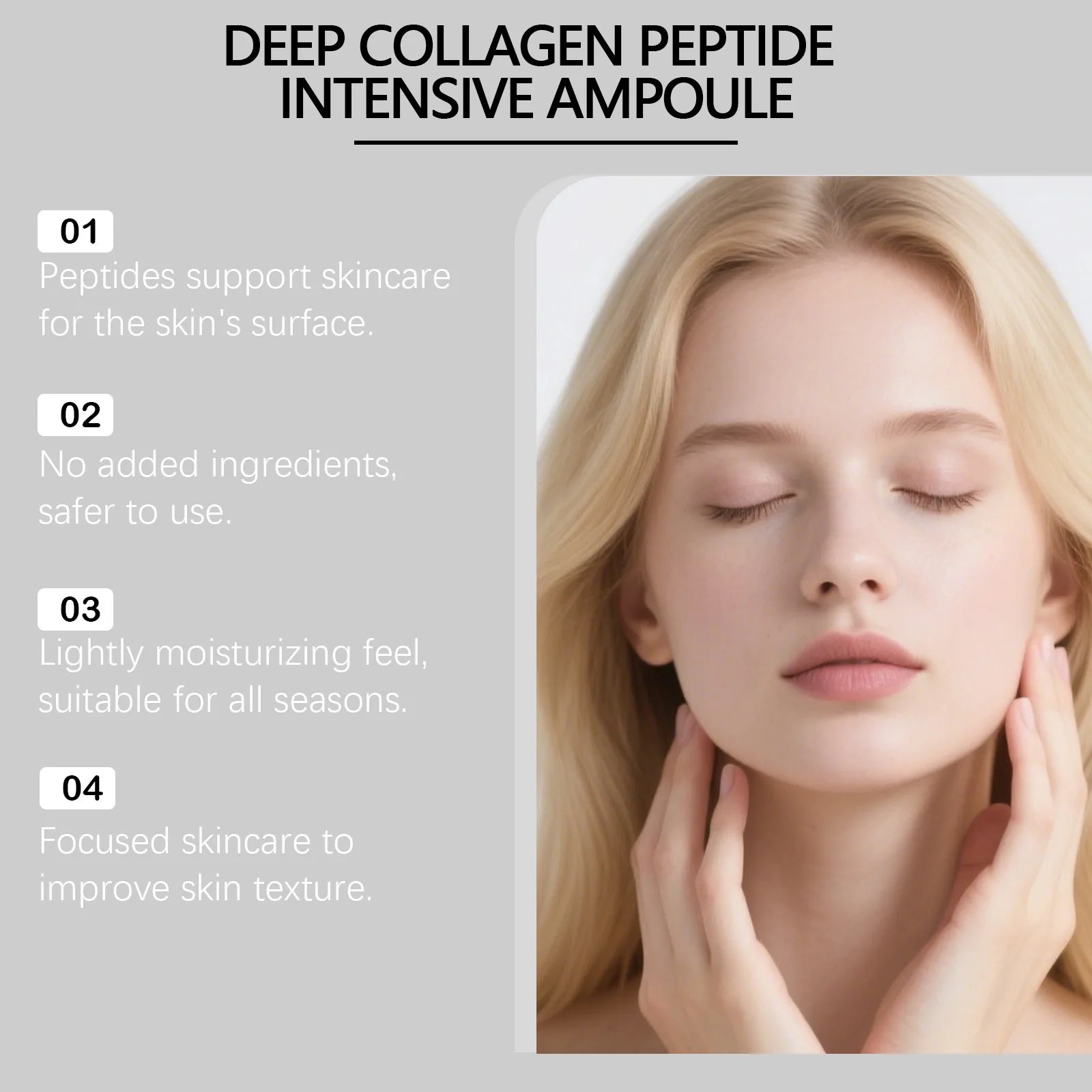 ZYVARN Silk Peptide Collagen Lifting Serum – Anti-Aging, Firming Anti-Aging Face Serum Oasis Select