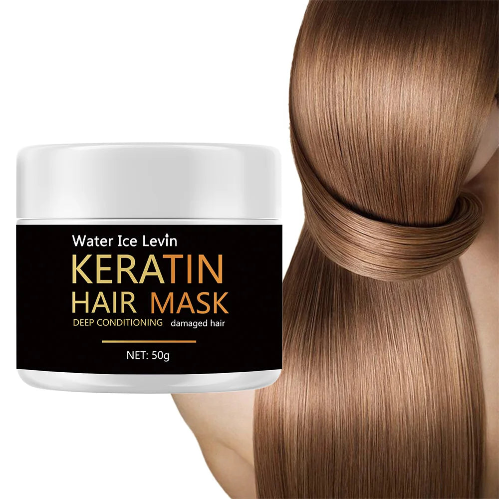 Keratin Hair Mask 5 Seconds Repair Damage Frizzy Hair Mask Damage Hair Mask Treatment Scalp Hair Shiny Hair Care Oasis Select