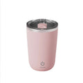 350ml Self-Stirring Mug Stainless Steel Thermal Insulation USB Rechargeable Auto Magnetic Mug Waterproof Self Mixing Coffee Cup Oasis Select Pink 350ml