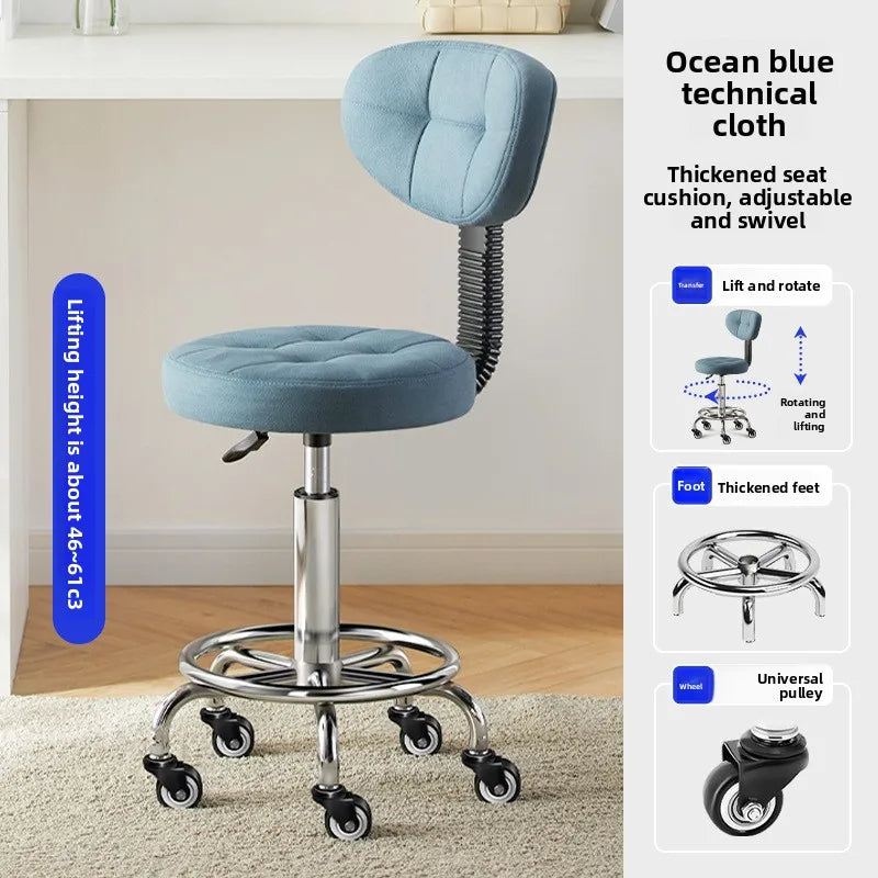 Makeup Stool Writing Study Chair Laboratory Pulley Office Chair Computer Chair Lifting Desk Chair Oasis Select 13