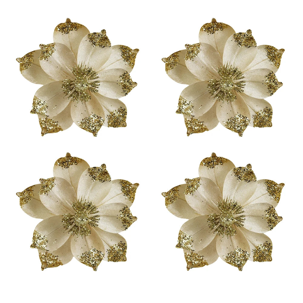 Gold Christmas Artificial Flowers Versatile Holiday Decor Options Artificial Christmas Tree Decor Easy To Customize Arrangements Oasis Select Gold China Mainland