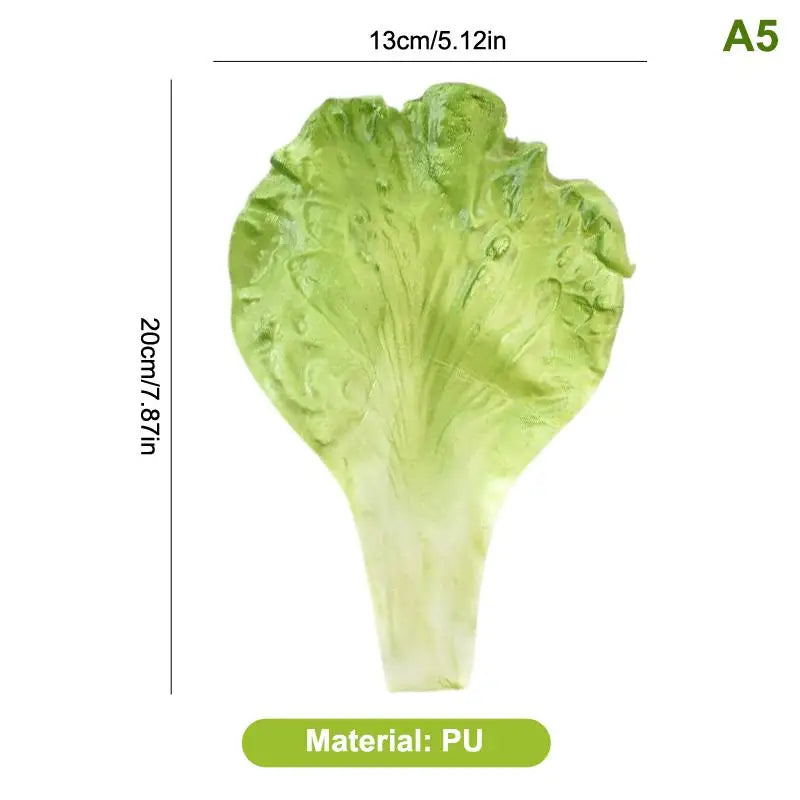 Realistic Artificial Lettuce Simulation Vegetable Models Ideal For Restaurant Displays, Photography Props, And Home Decorations Oasis Select A5