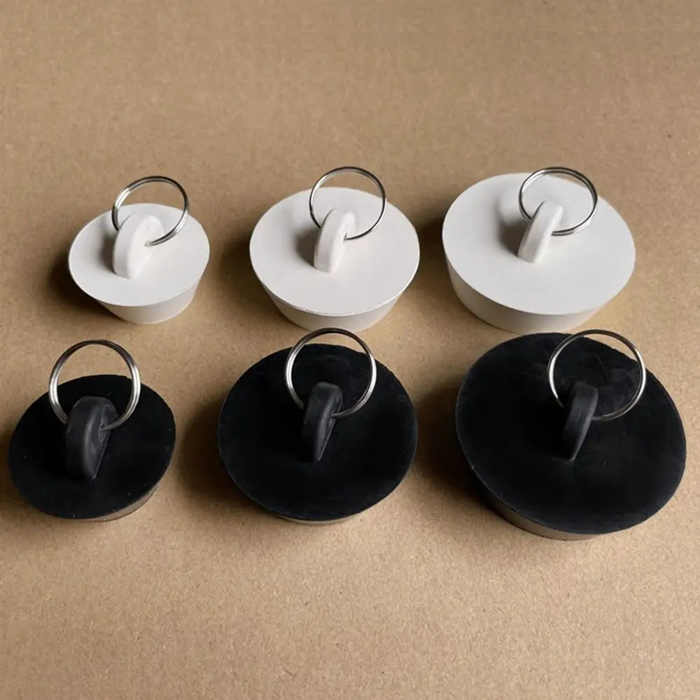 1/3pcs Rubber Bath Tub Sink Water Floor Drain Plug Durable Rubber Drain Stopper Replacement Fittings Oasis Select