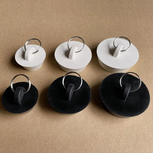 1/3pcs Rubber Bath Tub Sink Water Floor Drain Plug Durable Rubber Drain Stopper Replacement Fittings Oasis Select