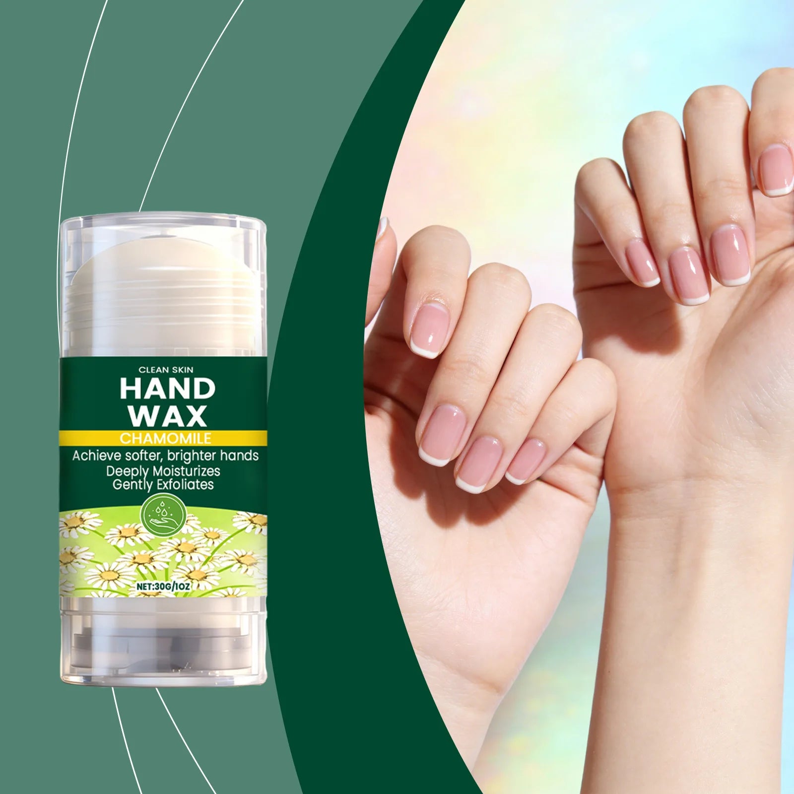 Chamomile Hand Wax Moisturize Hand Skin Repair Dry Cracked Soften Roughness Smoothing Skin Fine Lines Portable Hand Care Cream Oasis Select