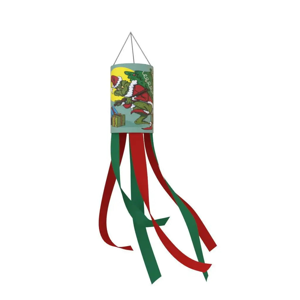 Christmas Wind Tunnel Flags Courtyard Gardens Outdoor Decorative Wind Chimes Wind Bags Hanging Flags Oasis Select 05 one meter
