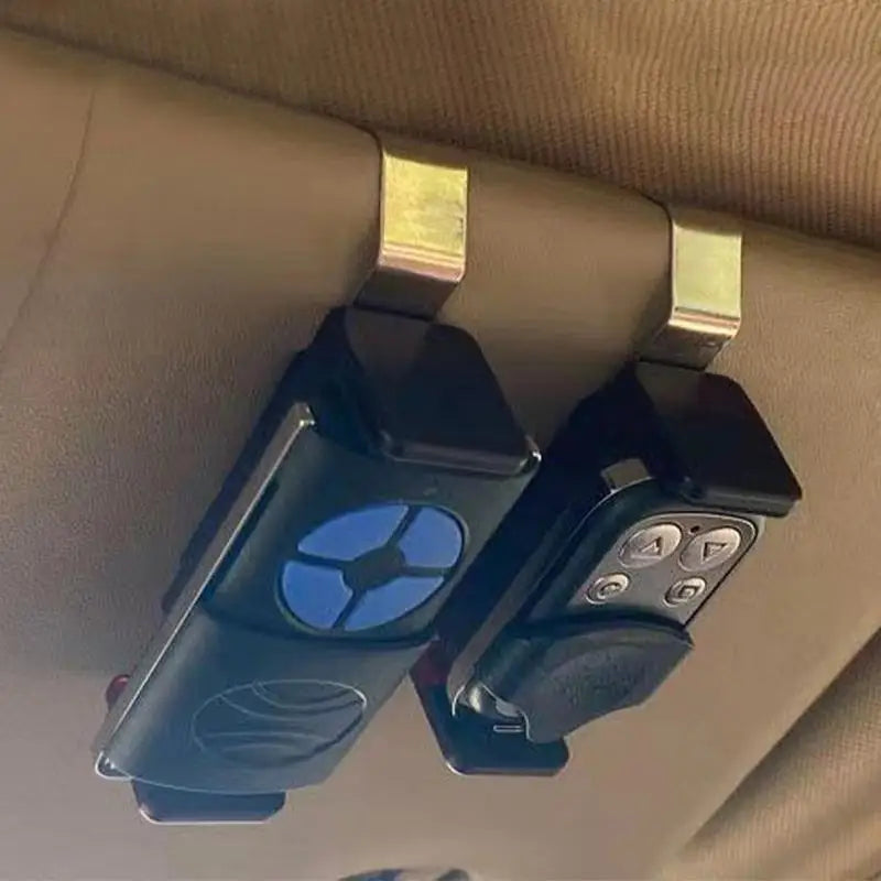 Car Remote Control Clip Car Remote Holder Visor Clip Replacement Garage Remote Clip Convenient Garage Door Remote Clip Remote Oasis Select