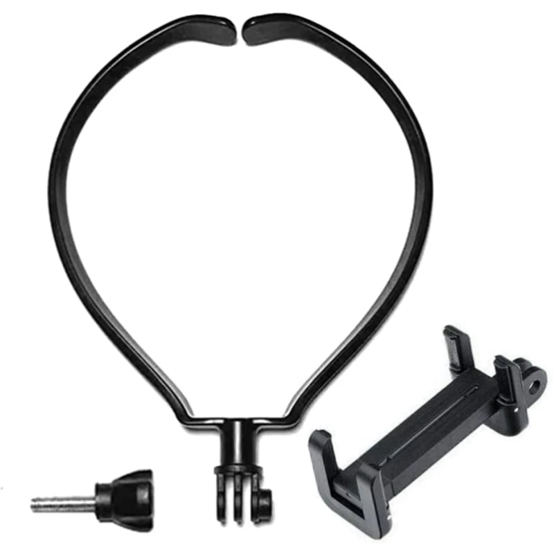 Neck Mount Strap for GoPro 11–5 & Smartphone | POV Vlog