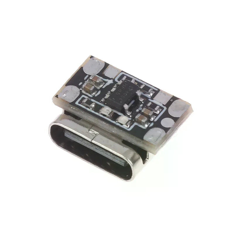 Mini Type-C 3.7V 4.2V 18650 Lithium Battery Charger Board Constant Current Constant Voltage Charging Power Protection Module Oasis Select