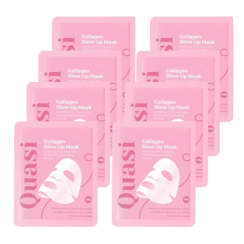 Collagen Face Mask – Niacinamide Firming & Hydrating, 4-Pack Collagen Sleeping Mask Oasis Select B