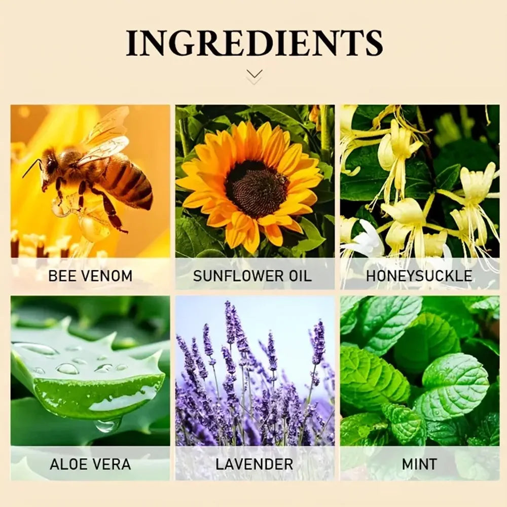Premium Bee Venom Cream Face Neck Collagen Boost Skin Firming Lifting Natural Hydrating Moisturizer Non Greasy Gentle Care Impro Oasis Select