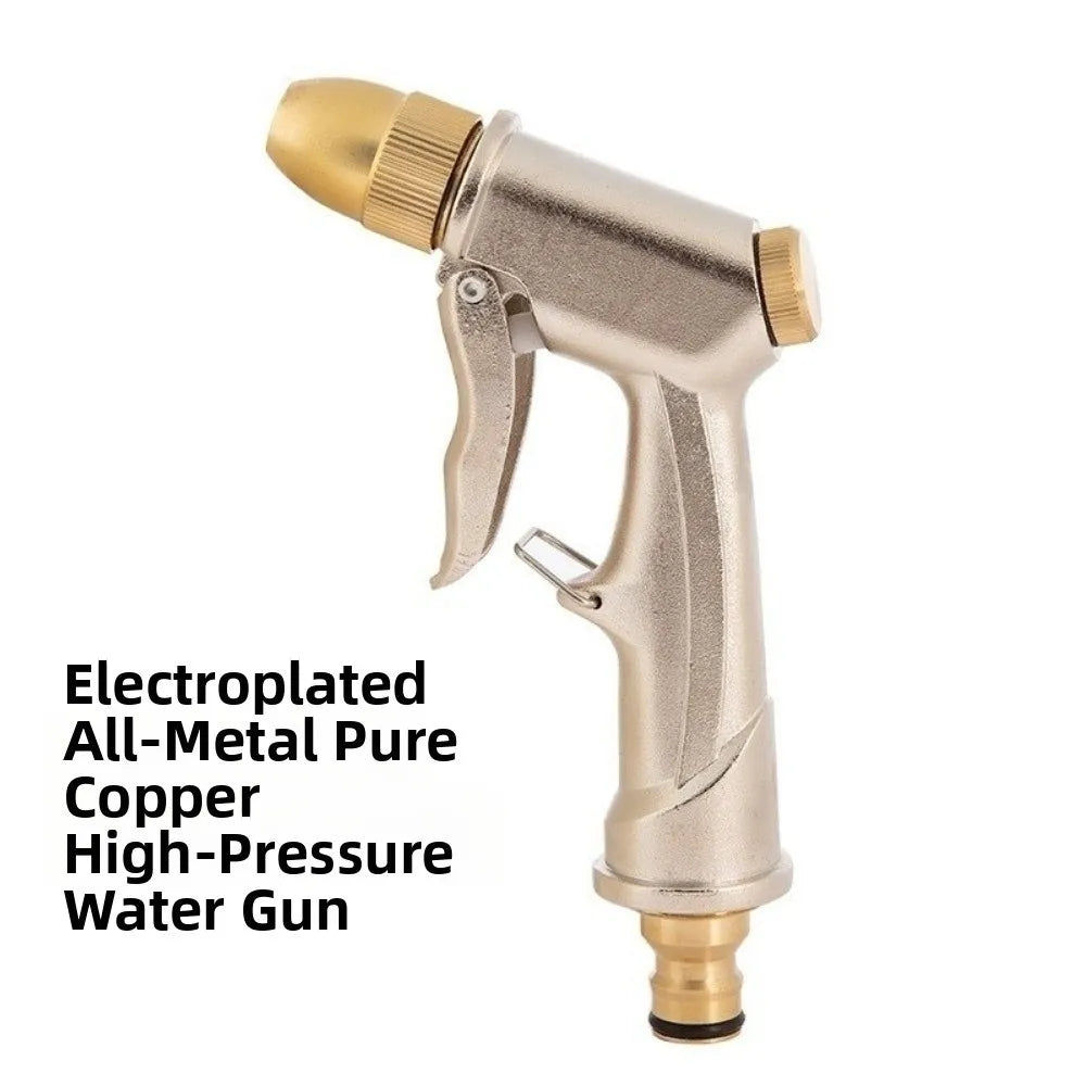 High Pressure Garden Water Spray Powerful Cleaning Adjustable Spray Modes Watering Sprinkle Aluminum Alloy Efficient Oasis Select