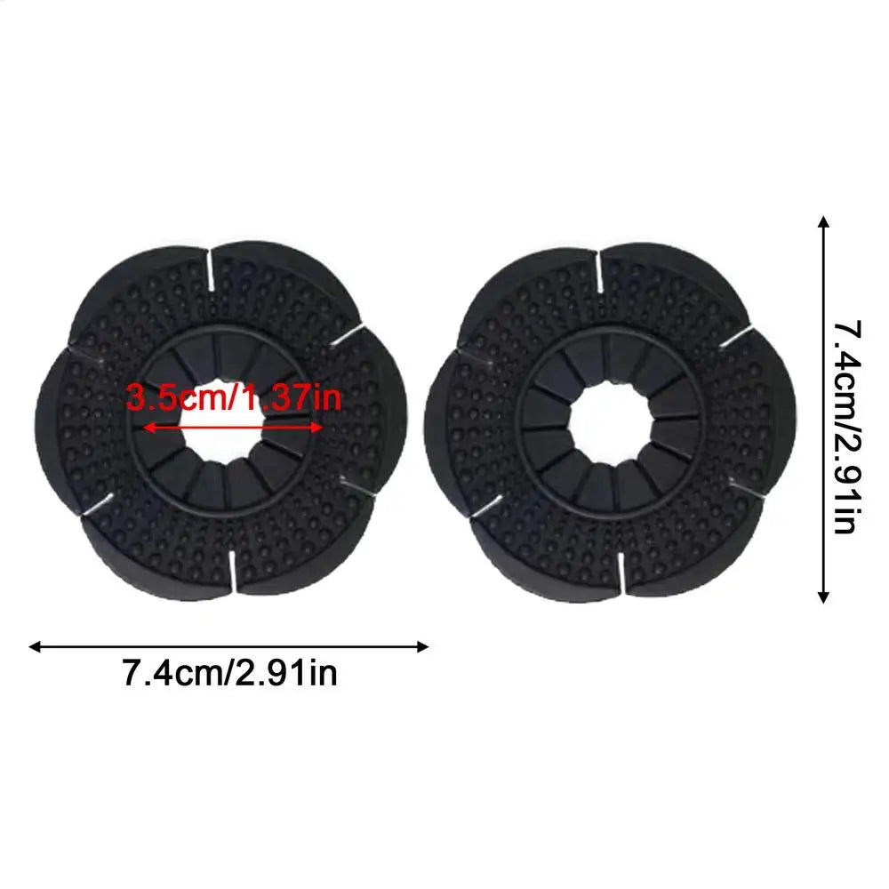 Windshield Wiper Hole Covers Universal Soft Windshield Sleeve 2pcs Car Front Wiper Hole Protection Cover Protective Windshield Oasis Select Black