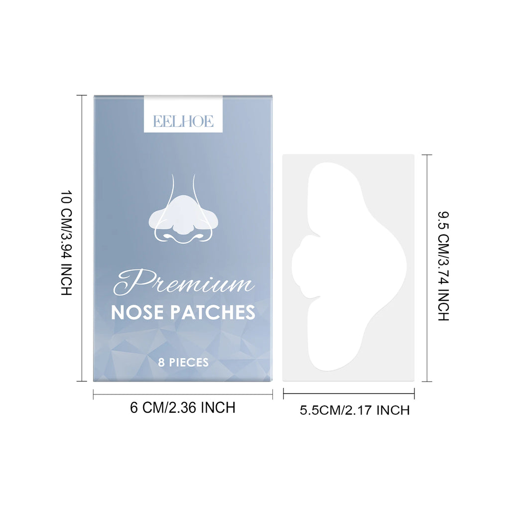 Pore-Cleansing Nose Strips – Exfoliating & Oil-Control Mask Pore Cleansing Strips Oasis Select 8pcs boxed