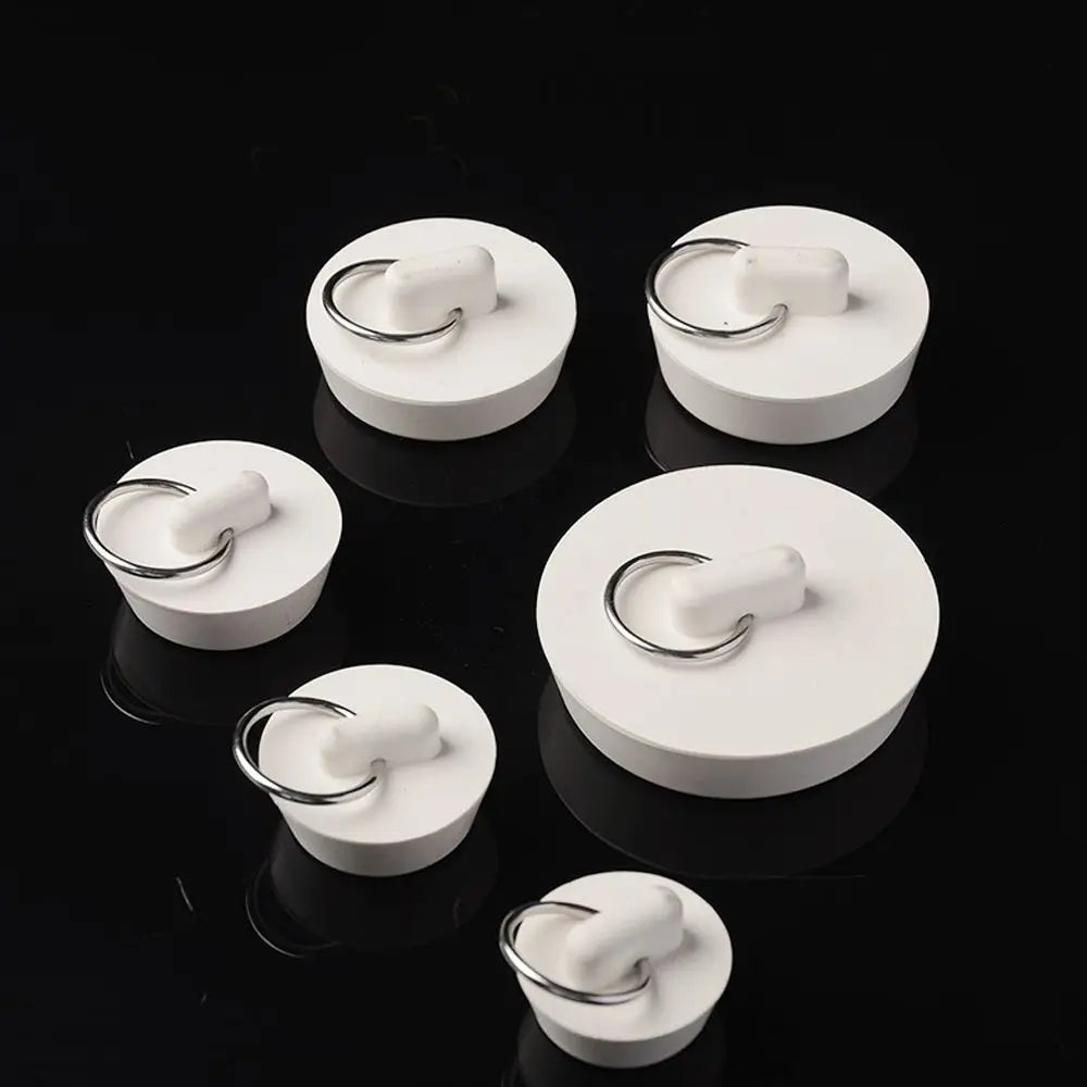 Kitchen Bath Rubber Sink Plug Floor Drain Plug Sink Bathtub Drainage Stopper Laundry Leakage-proof Plug Bathroom Supplies Oasis Select