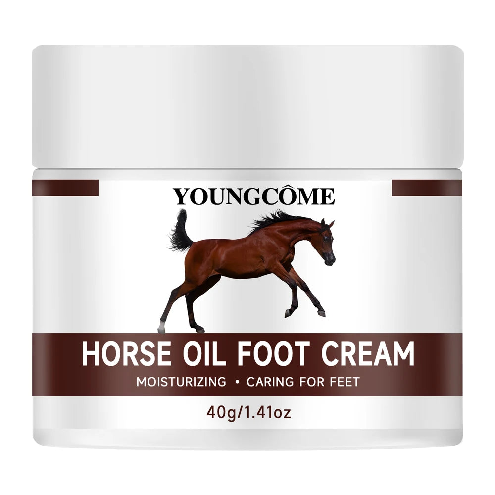 YOUNGCOME Horse Oil Foot Cream – Deep Moisturizing Ointment