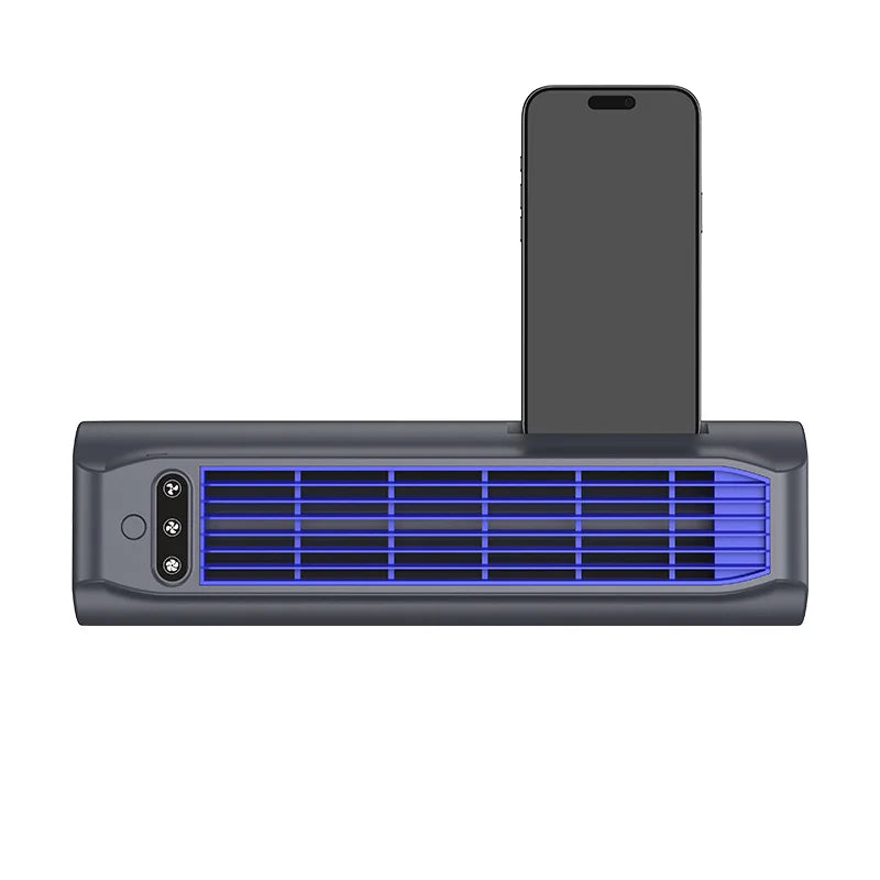 Cross-Flow Tower Fan – Desktop, Wall-Mount & Phone Holder