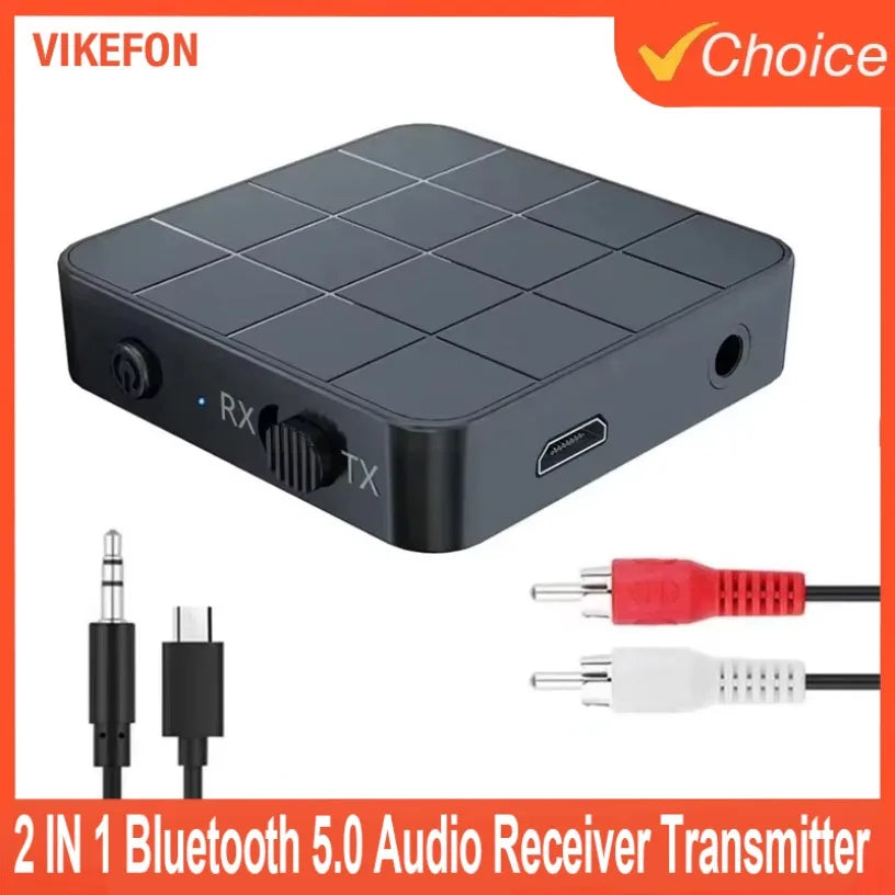 Wireless transmitter audio Bluetooth5.0 kn321 Adapter Audio receiver for Tv Computer Projection Earphone Amplifier Speaker Oasis Select