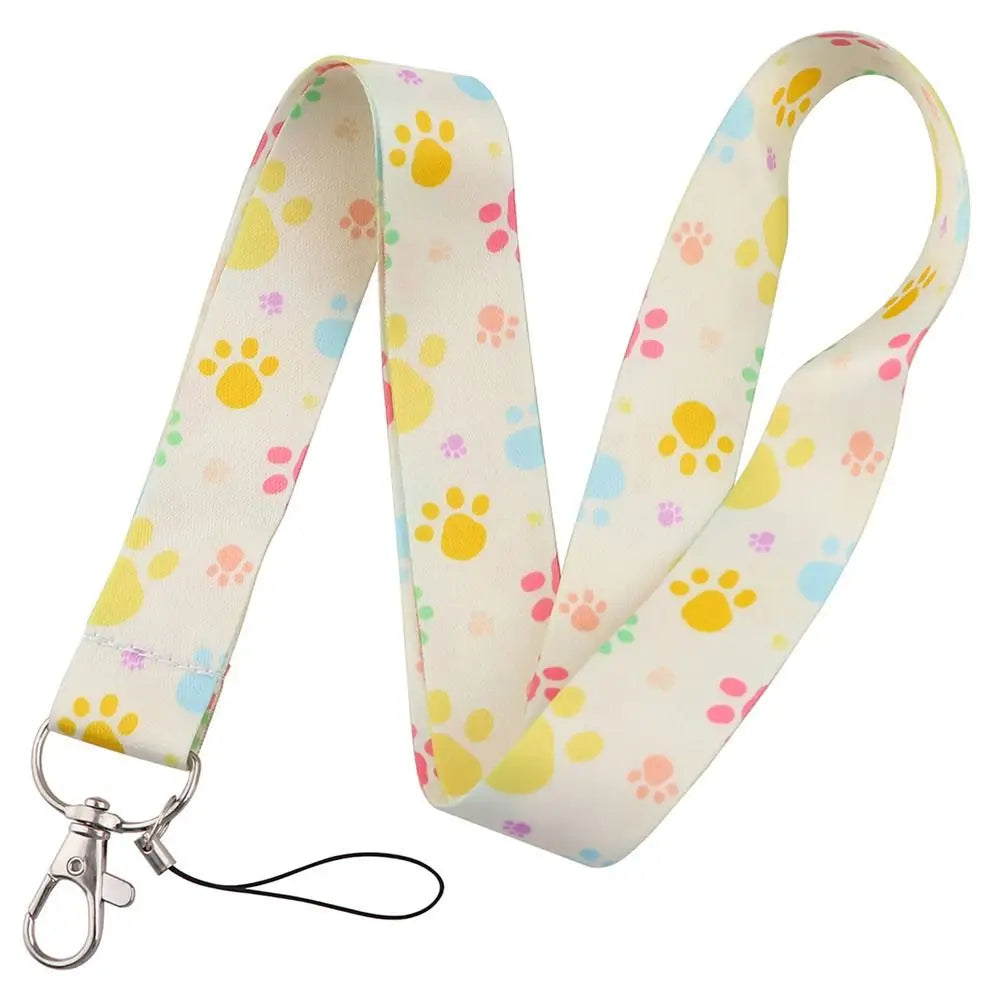 School Supply Cute Card Holder Hang Rope Keyrings Key Holder Animals Lanyards Neck Strap Lanyards Badge Holder ID Card Holder Oasis Select 15