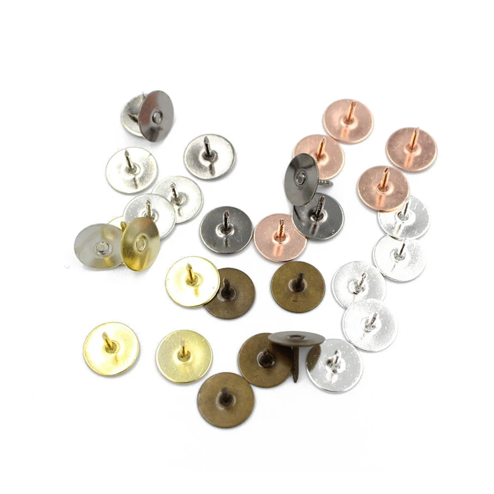 50Sets Blank Scatter Butterfly Clutch Pin Holder Enamel Locking Backs Tie Tacks Jewelry Pin Backings Clasp for Brooch Lapel Hat Oasis Select